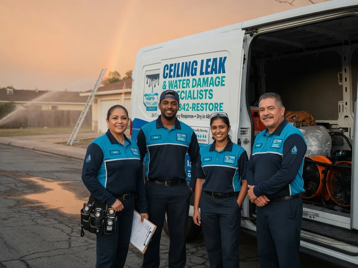 Ceiling Leak Cleanup company in Cedar Grove, WI